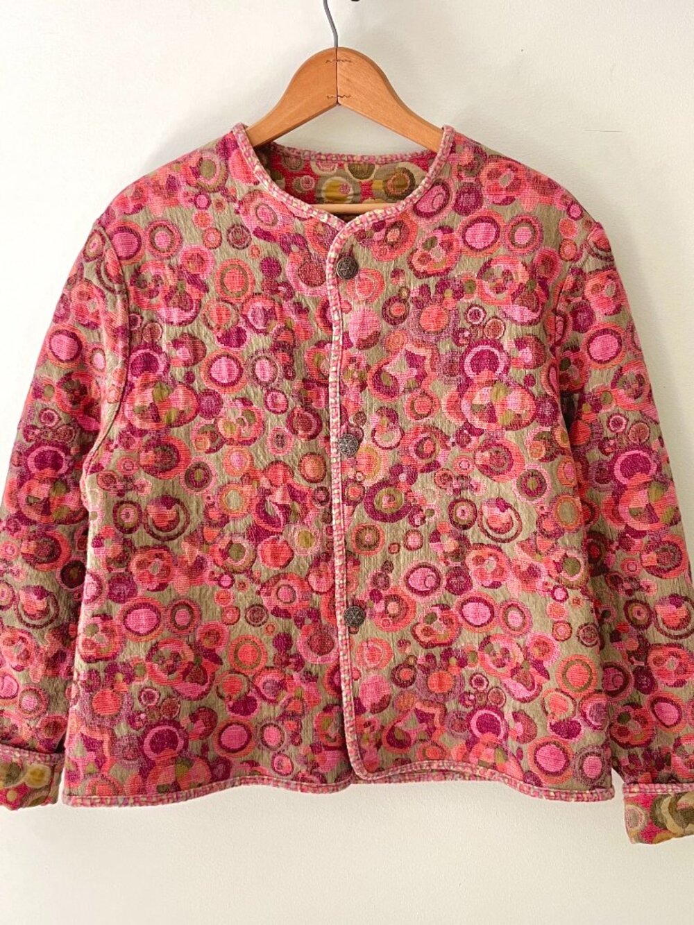 Vintage Reversible Tapestry Coat